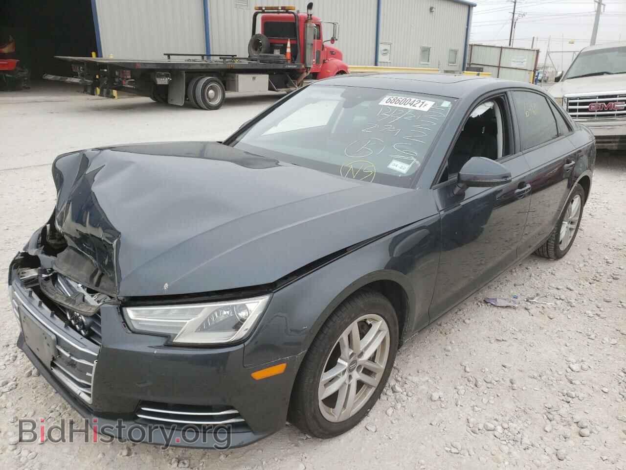 2017 AUDI A4 - VIN: WAUGNAF46HN014884 - Фото 2