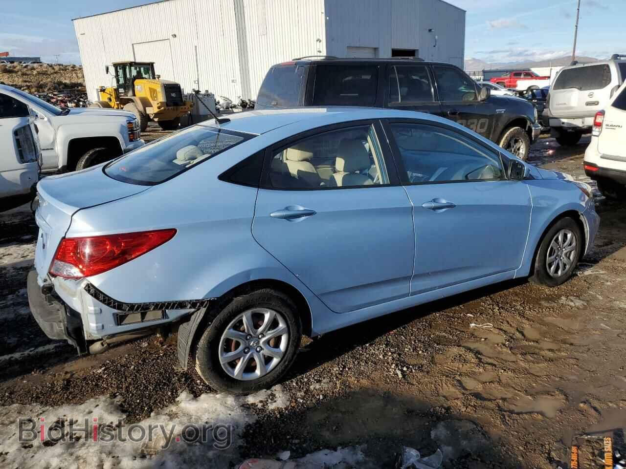 2014 HYUNDAI ACCENT - VIN: KMHCT4AE7EU651367 - Фото 3