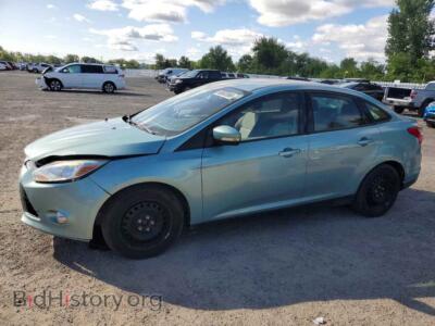 2012 Ford FOCUS SE, turquoise — VIN 1FAHP3F28CL228362, Copart