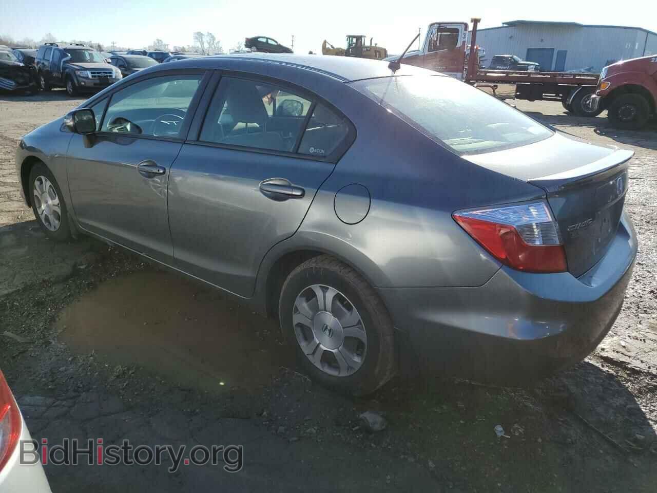 2012 HONDA CIVIC - VIN: JHMFB4F21CS009186 - Фото 2