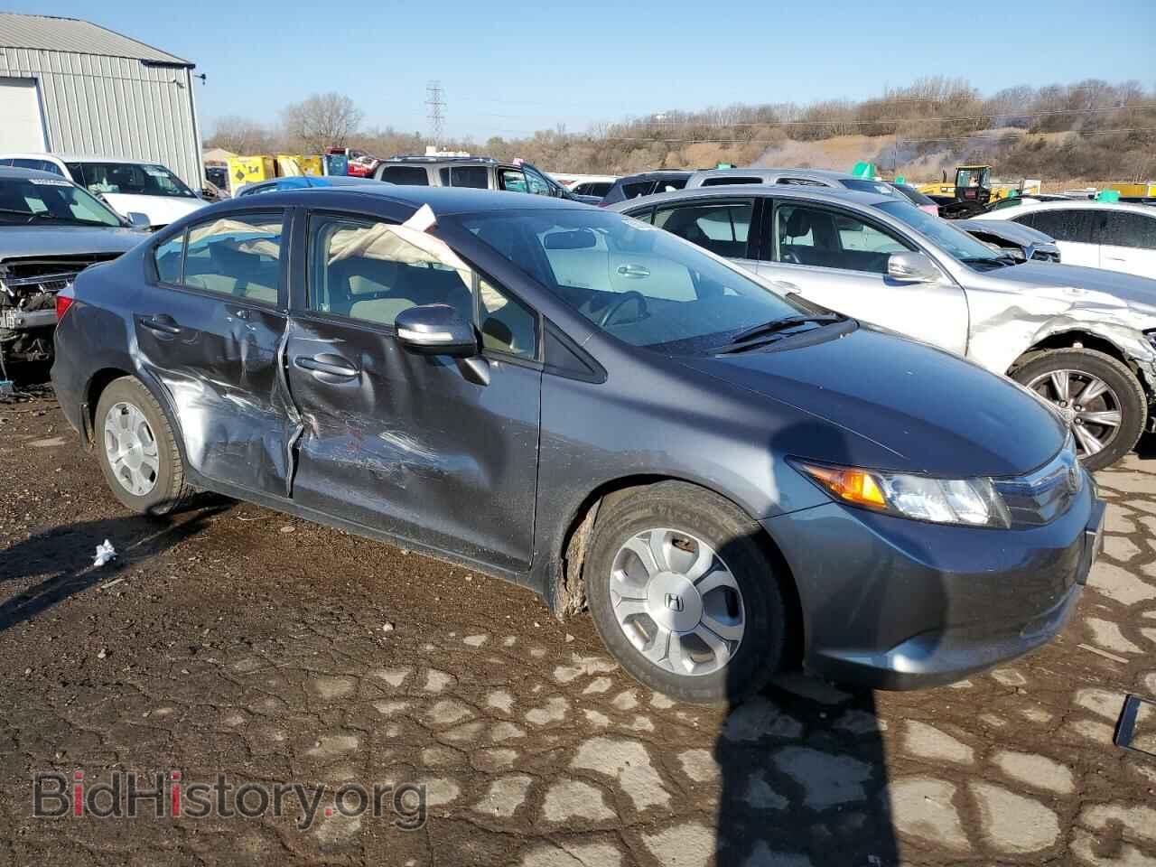 2012 HONDA CIVIC - VIN: JHMFB4F21CS009186 - Фото 4
