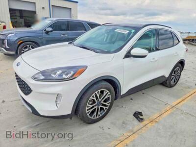 2020 Ford ESCAPE SEL, white — VIN 1FMCU0H65LUA98512, Copart