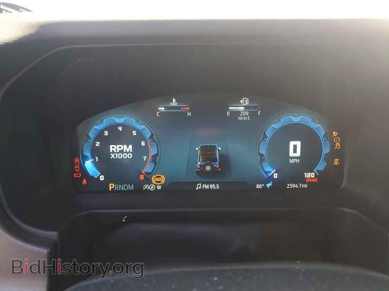 2025 FORD BRONCO - VIN: 1FMDE7BH8SLB71140 - Фото 9