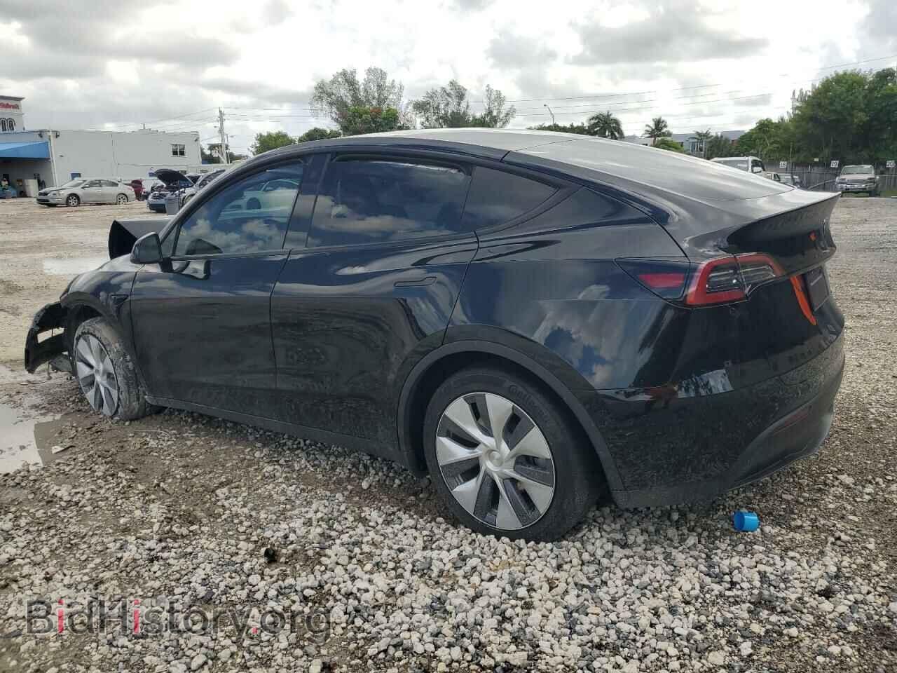 2022 TESLA MODEL Y - VIN: 7SAYGDEEXNA015043 - Фото 2