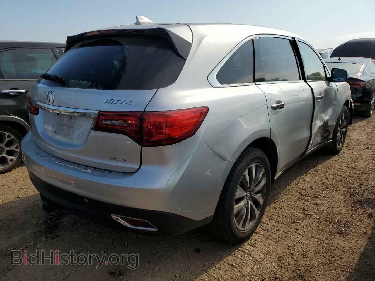 2014 ACURA MDX - VIN: 5FRYD4H67EB035102 - Фото 3