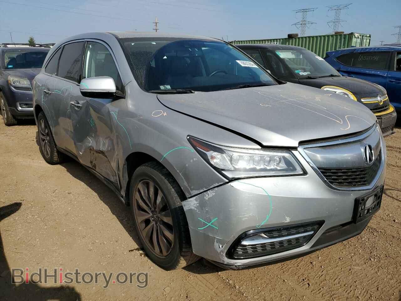 2014 ACURA MDX - VIN: 5FRYD4H67EB035102 - Фото 4