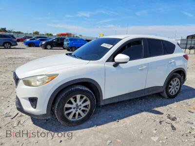 2014 Mazda CX-5 Sport, white — VIN JM3KE2BE7E0373422, Copart