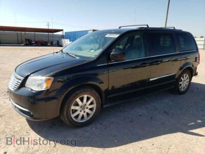 2016 Chrysler MINIVAN Town & COU, black — VIN 2C4RC1BGXGR230658, Copart