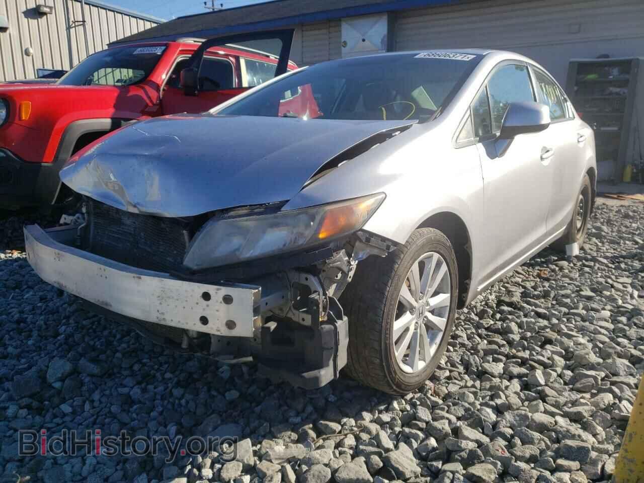 2012 HONDA CIVIC - VIN: 2HGFB2F91CH309161 - Фото 2