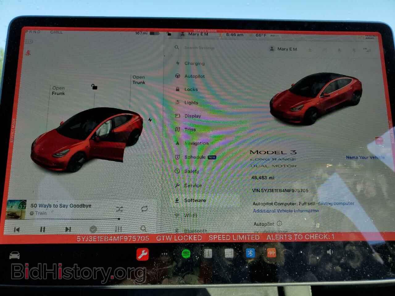 2021 TESLA MODEL 3 - VIN: 5YJ3E1EB4MF975705 - Photo 9
