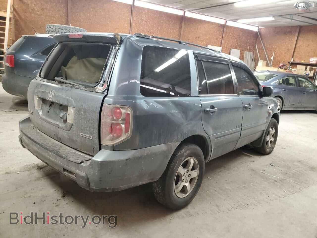2006 HONDA PILOT - VIN: 2HKYF18776H511600 - Фото 3