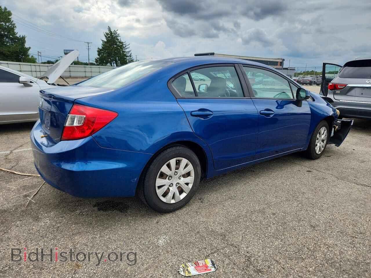 2012 HONDA CIVIC - VIN: 19XFB2F55CE075906 - Фото 3