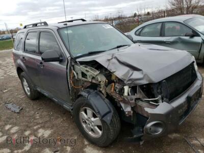 2010 Ford ESCAPE Escape XLT, серый — VIN 1FMCU9DGXAKD17444, Copart