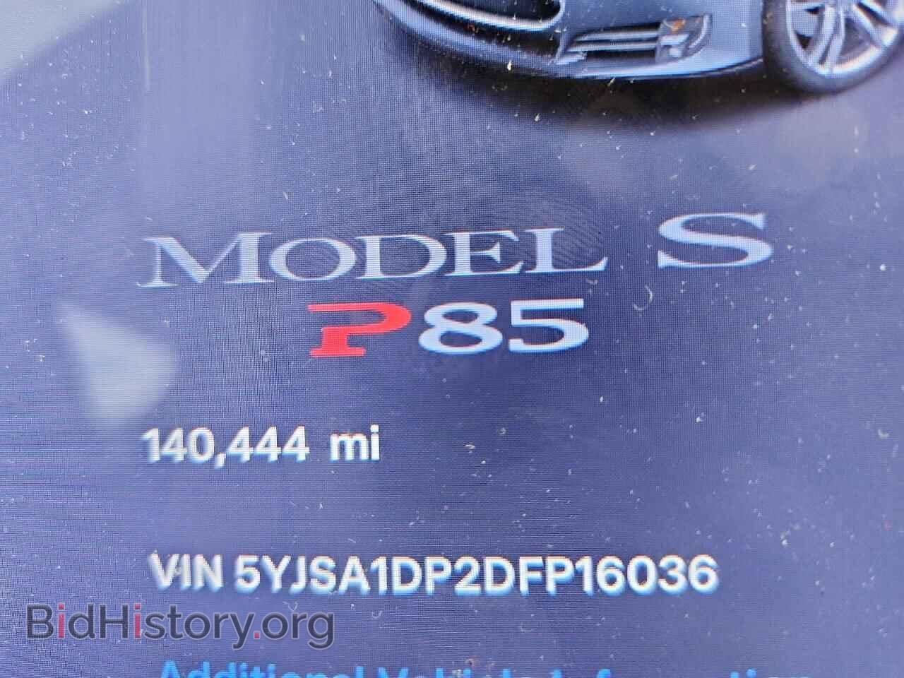 2013 TESLA MODEL S - VIN: 5YJSA1DP2DFP16036 - Photo 9