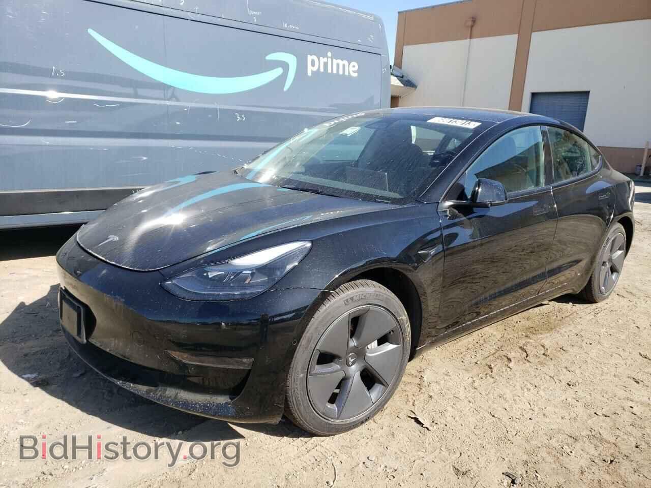 Photo 5YJ3E1EB6NF294737 - TESLA MODEL 3 2022