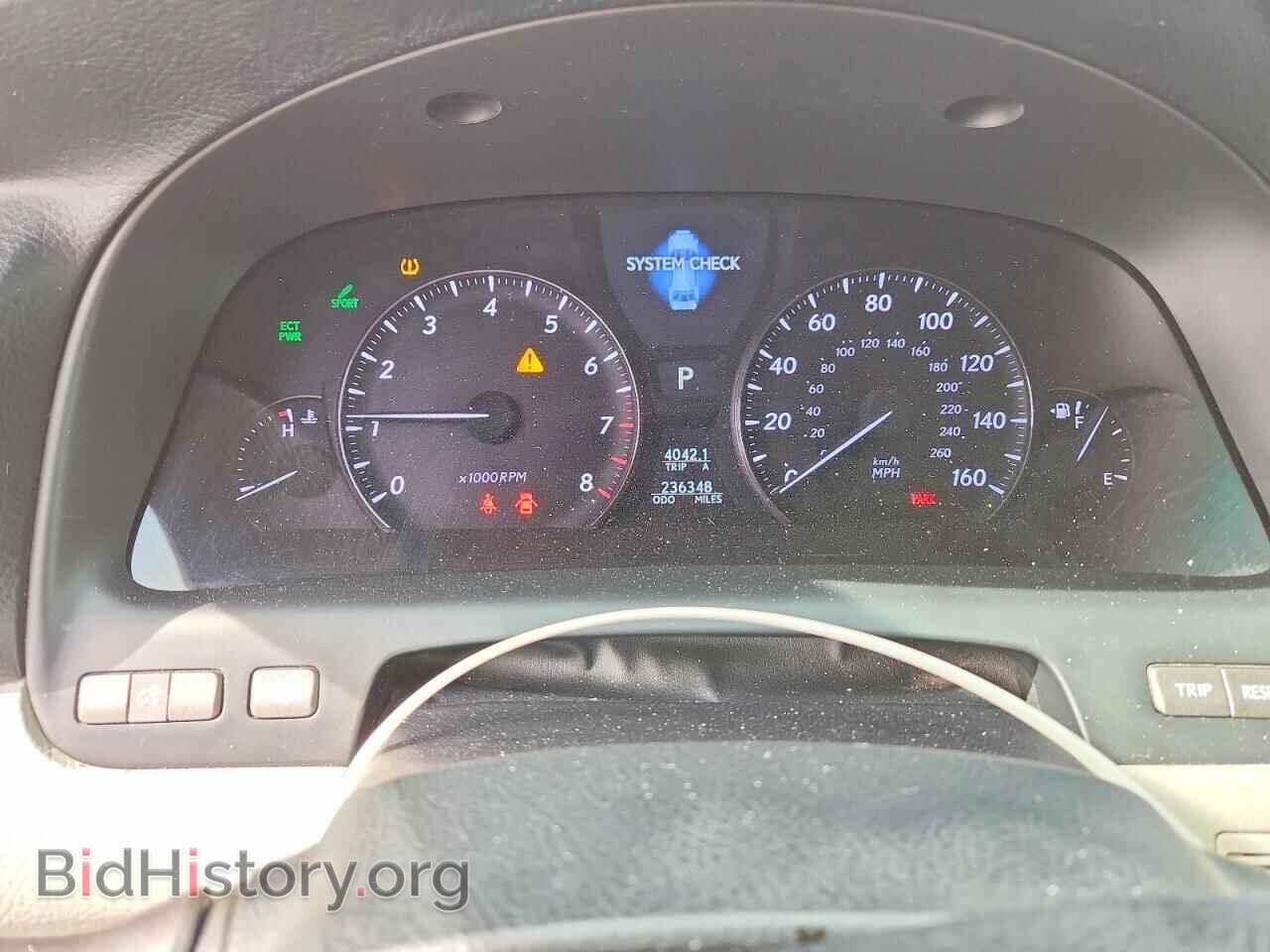 2010 LEXUS LS460 - VIN: JTHCL5EF4A5005350 - Фото 9