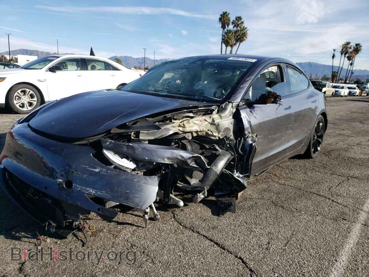 2018 TESLA MODEL 3 - VIN: 5YJ3E1EB7JF079989 - Фото 2