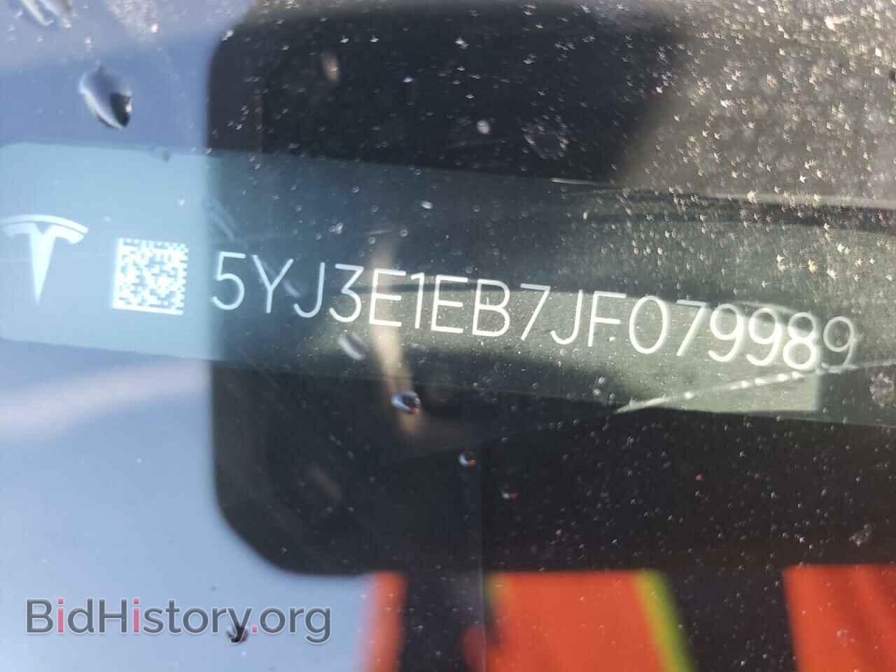 2018 TESLA MODEL 3 - VIN: 5YJ3E1EB7JF079989 - Фото 10