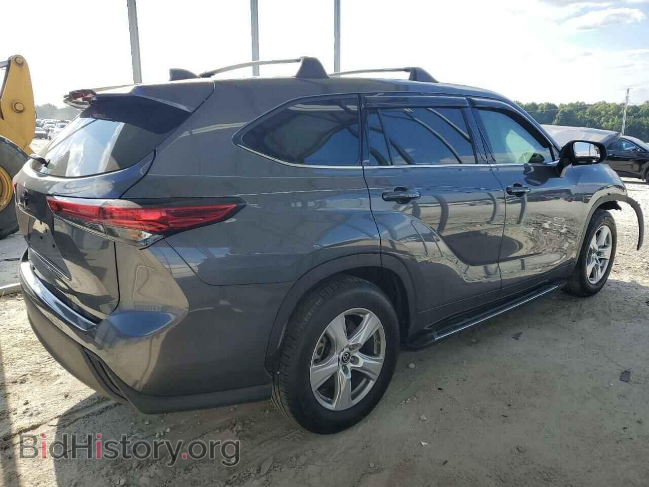 2021 TOYOTA HIGHLANDER - VIN: 5TDCZRAH6MS080287 - Фото 3
