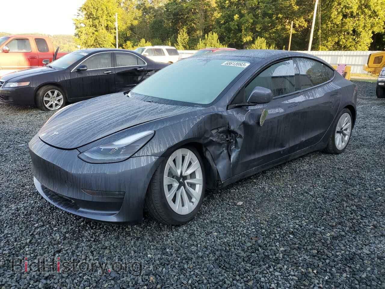 Photo 5YJ3E1EAXMF990751 - TESLA MODEL 3 2021