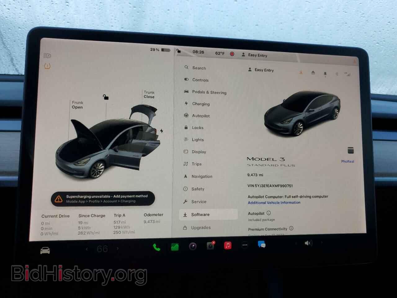2021 TESLA MODEL 3 - VIN: 5YJ3E1EAXMF990751 - Photo 9