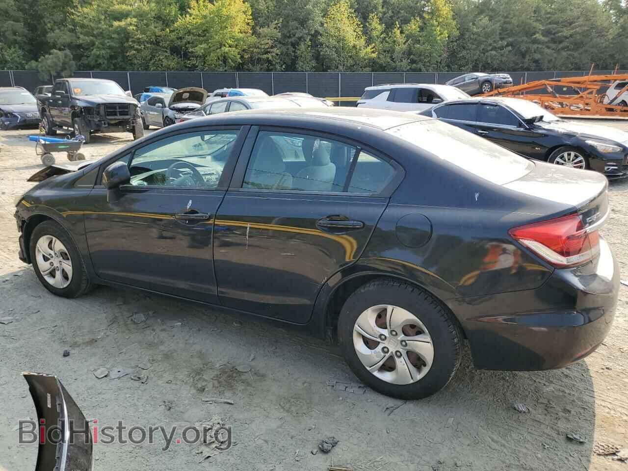 2013 HONDA CIVIC - VIN: 2HGFB2F55DH564801 - Фото 2