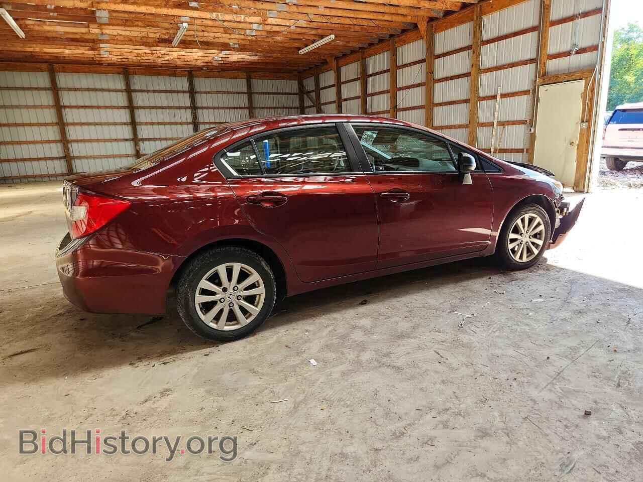 2012 HONDA CIVIC - VIN: 2HGFB2F87CH542744 - Фото 3