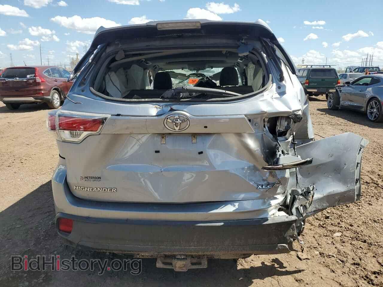 2015 TOYOTA HIGHLANDER - VIN: 5TDJKRFH3FS213935 - Фото 6