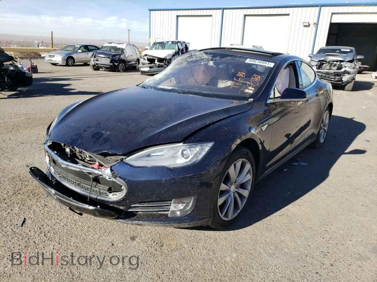 2015 TESLA MODEL S - VIN: 5YJSA1H46FF081079 - Photo 2