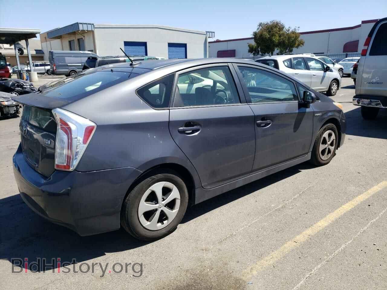 2012 TOYOTA PRIUS - VIN: JTDKN3DU6C1522946 - Фото 3