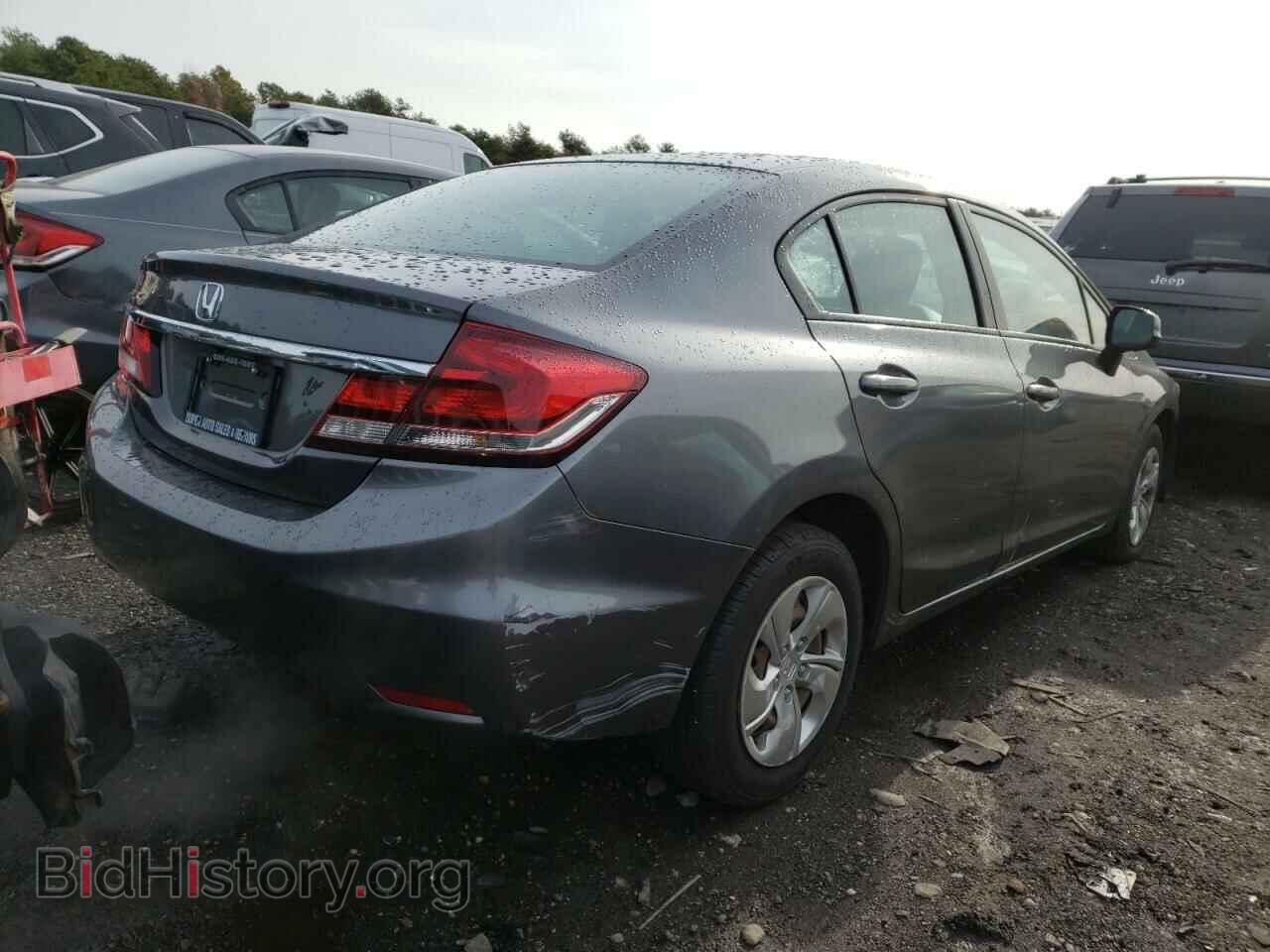2013 HONDA CIVIC - VIN: 2HGFB2F55DH541289 - Фото 4