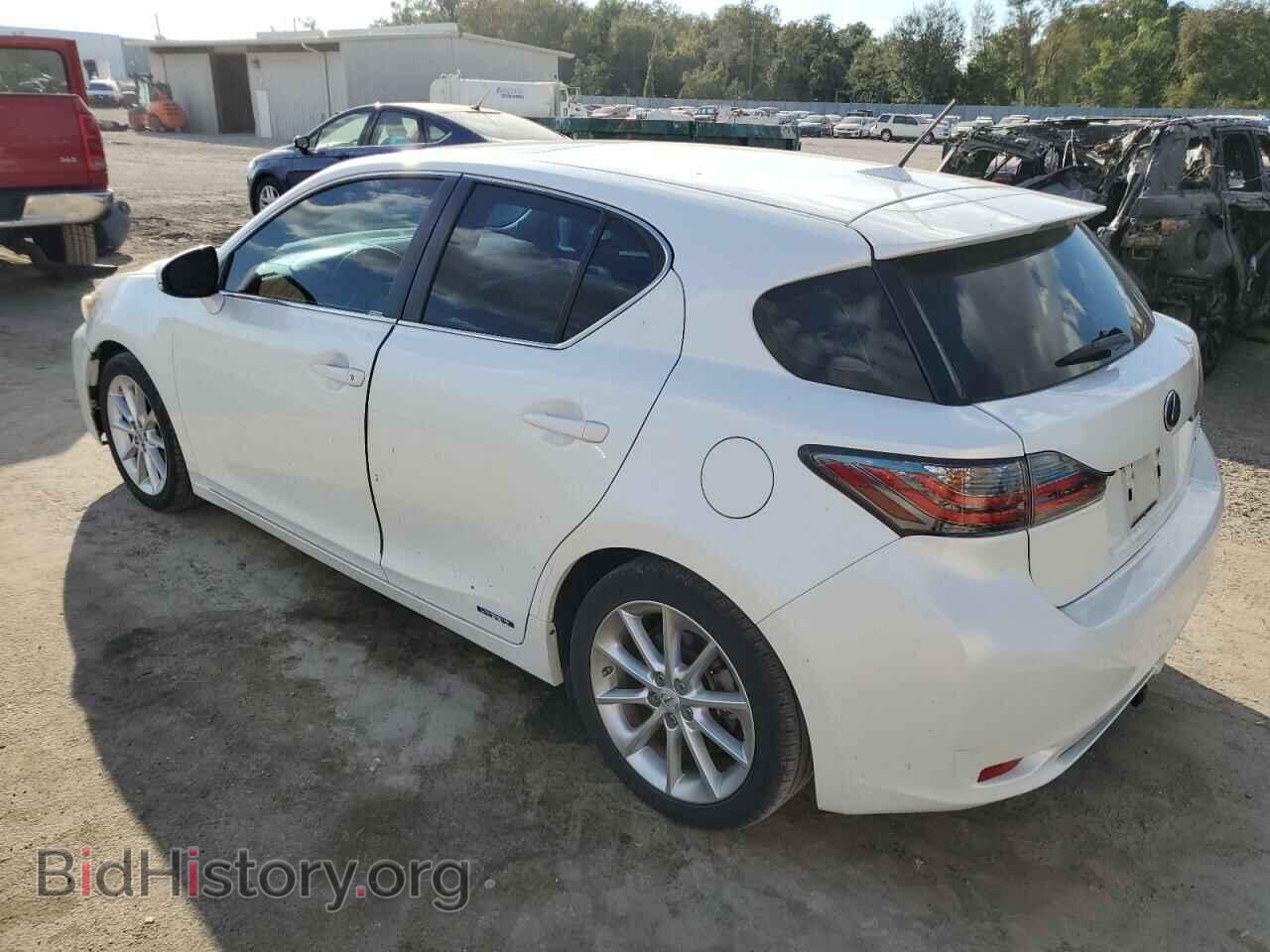 2012 LEXUS CT 200 - VIN: JTHKD5BH6C2117814 - Фото 2
