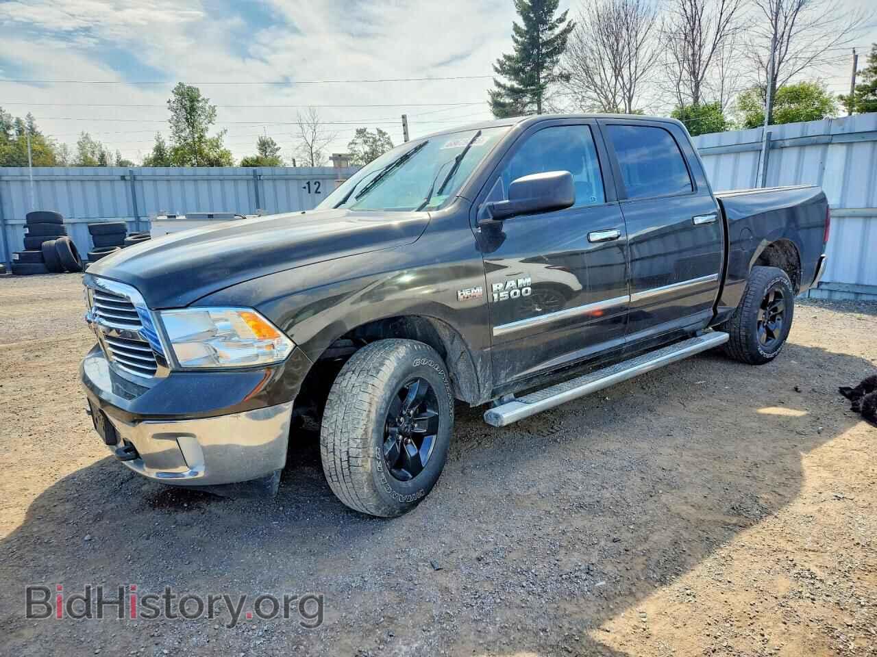 2014 RAM 1500 SLT (VIN 1C6RR7LT5ES261154) — фото 1 из 12, Copart, повреждение: бок
