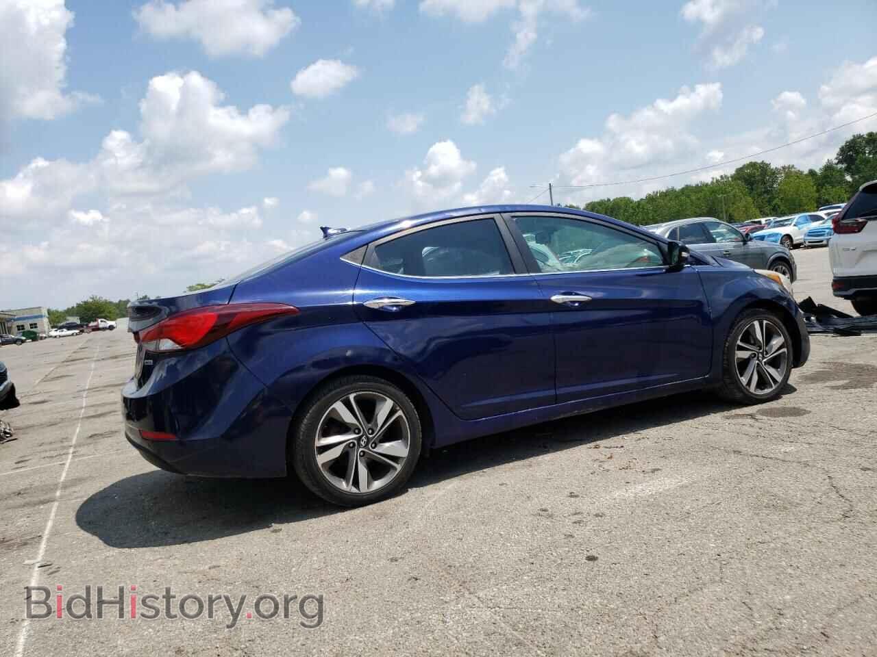 2014 HYUNDAI ELANTRA - VIN: 5NPDH4AE4EH478556 - Фото 3