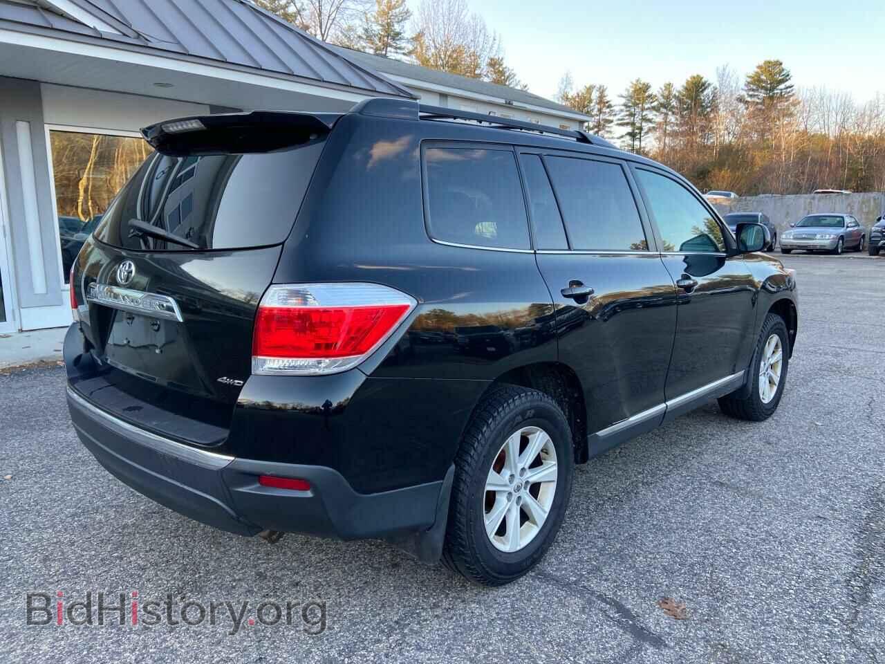 2013 TOYOTA HIGHLANDER - VIN: 5TDBK3EH8DS183931 - Фото 4