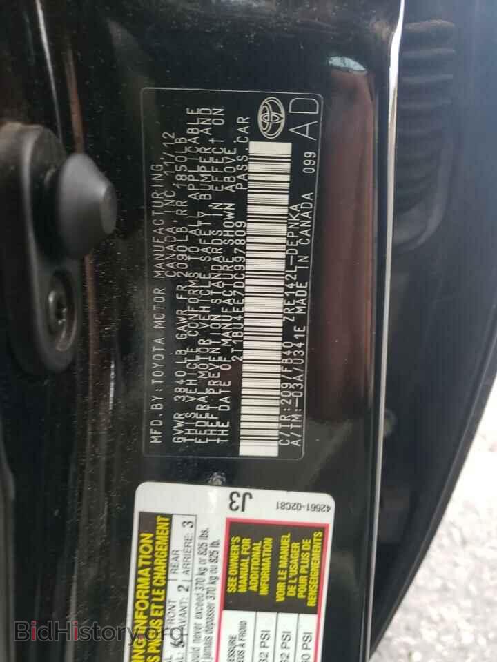 2013 TOYOTA COROLLA - VIN: 2T1BU4EE7DC997809 - Photo 12
