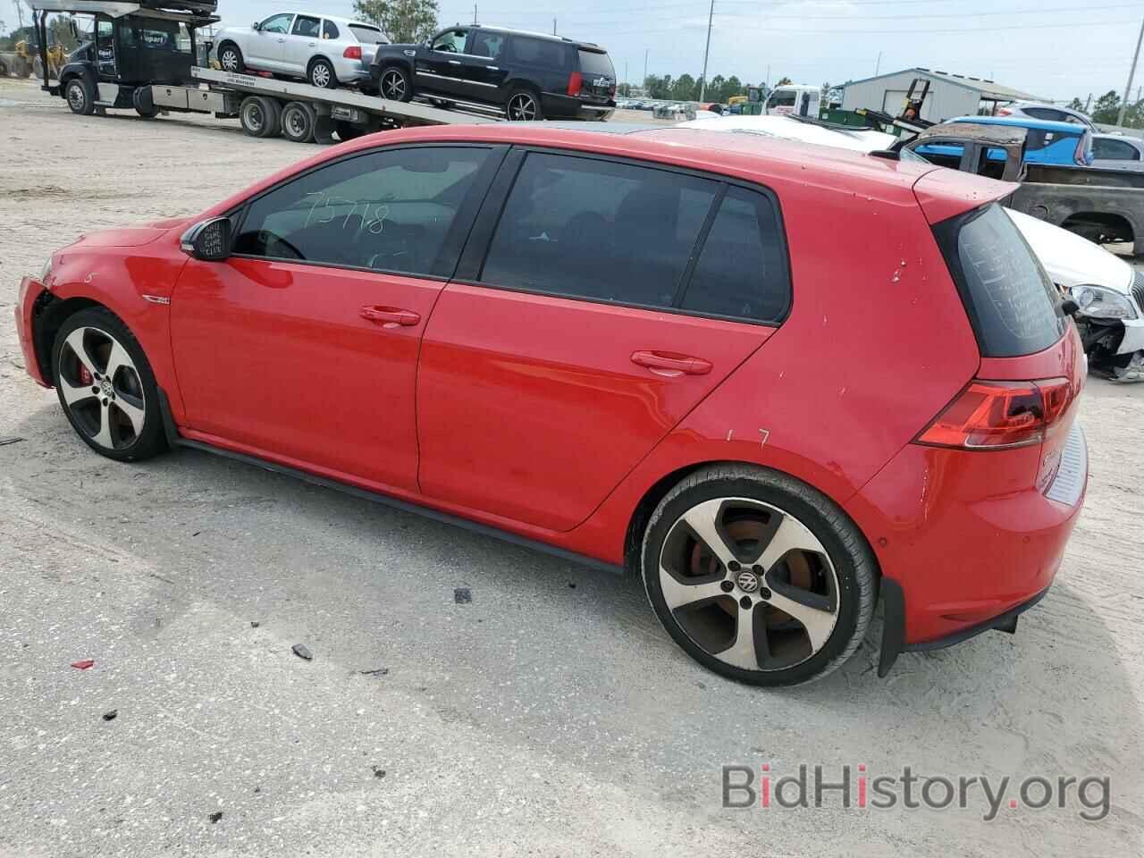 Report 3VW547AU5HM056882 VOLKSWAGEN GTI 2017 RED GAS - price and damage ...