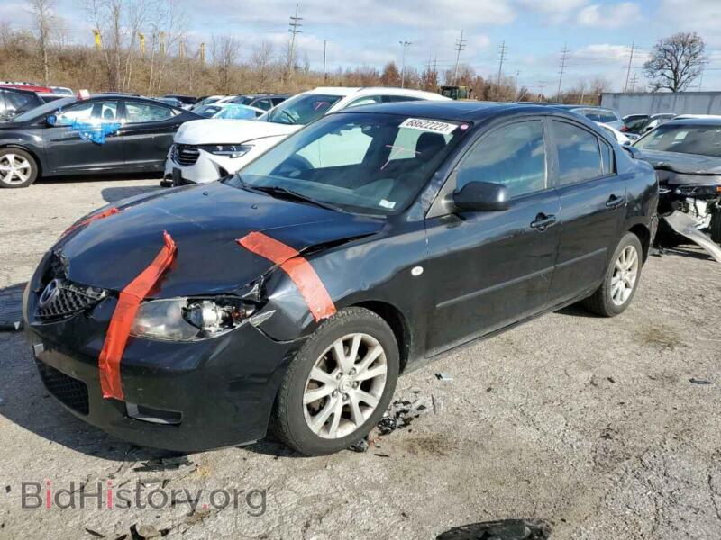 2007 Mazda 3 3 I (VIN JM1BK32F771625702) — фото 1 из 12, Copart, повреждение: передняя часть