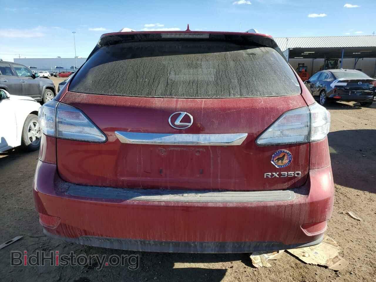 2012 LEXUS RX350 - VIN: 2T2BK1BA7CC122441 - Фото 6