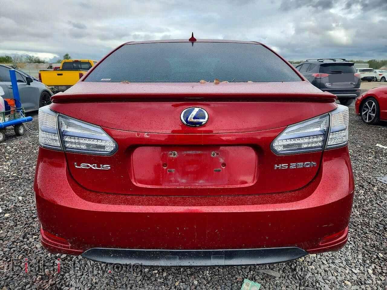 2010 LEXUS HS - VIN: JTHBB1BA9A2022064 - Фото 6