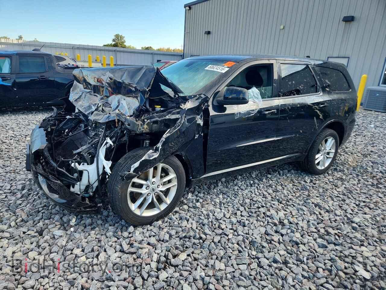 2022 Dodge DURANGO GT (VIN 1C4RDJDG0NC189070) — photo 1 of 12, Copart, damage: front end