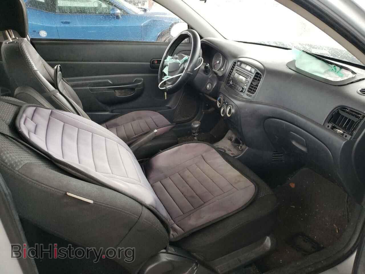 2008 HYUNDAI ACCENT - VIN: KMHCM36C48U067480 - Фото 5