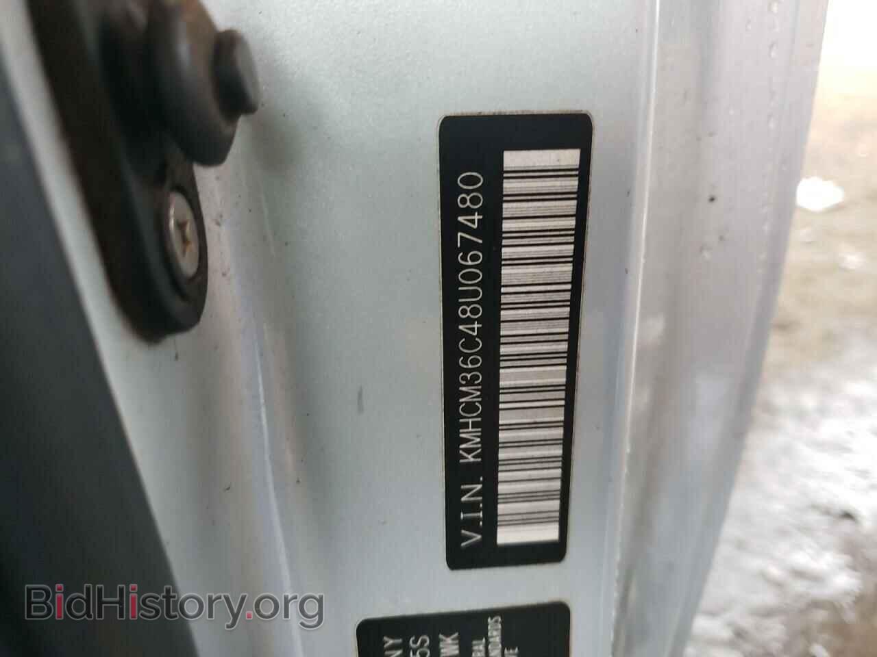 2008 HYUNDAI ACCENT - VIN: KMHCM36C48U067480 - Фото 10