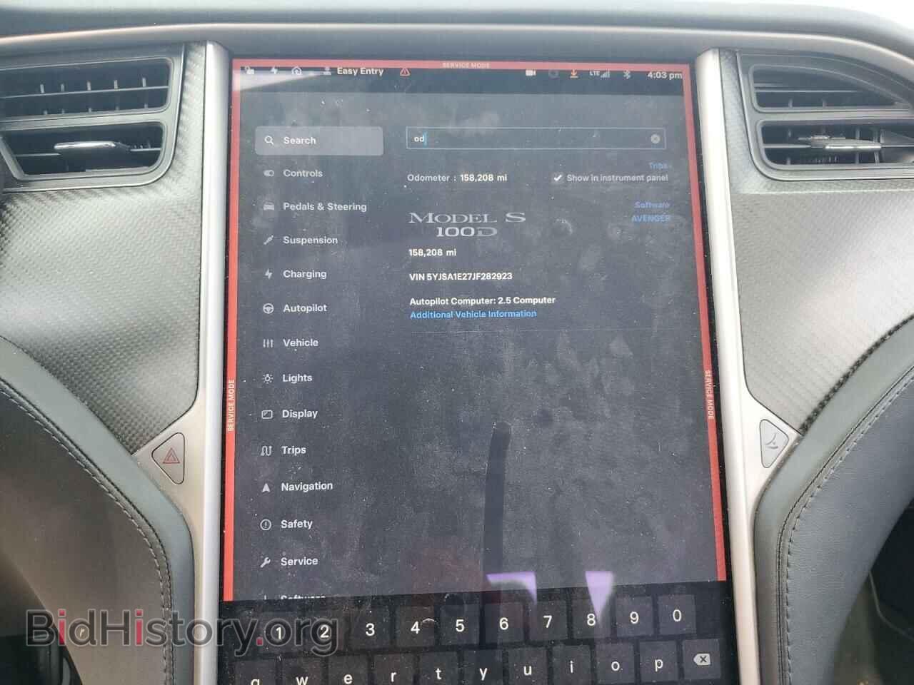 2018 TESLA MODEL S - VIN: 5YJSA1E27JF282923 - Photo 9