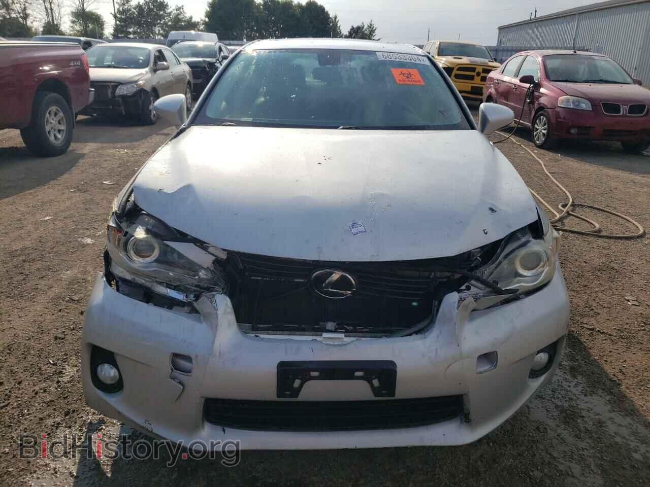 2012 LEXUS CT 200 - VIN: JTHKD5BH9C2063277 - Фото 5