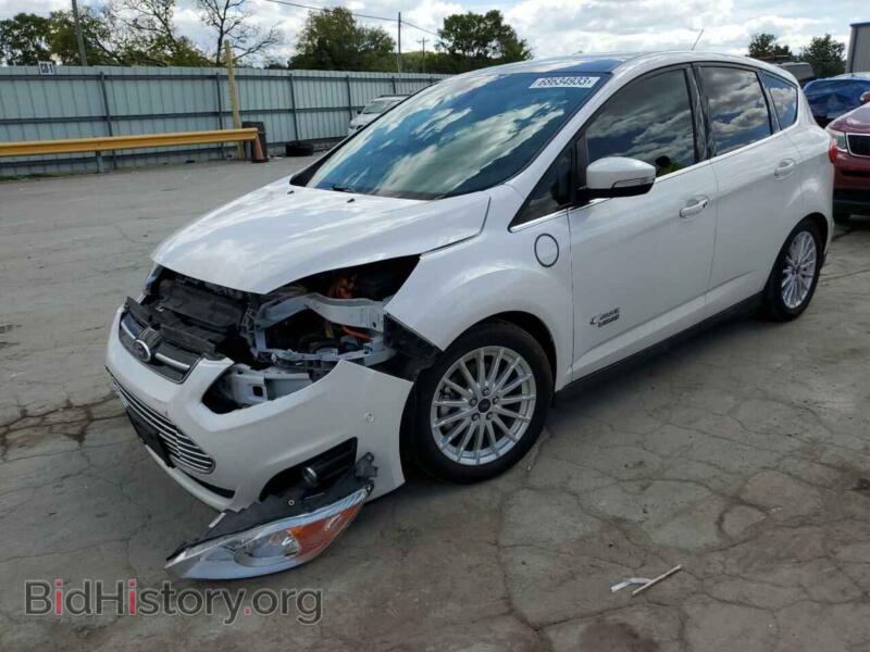 2014 Ford CMAX C-Max Prem (VIN 1FADP5CU7EL516148) — photo 1 of 14, Copart, damage: front end