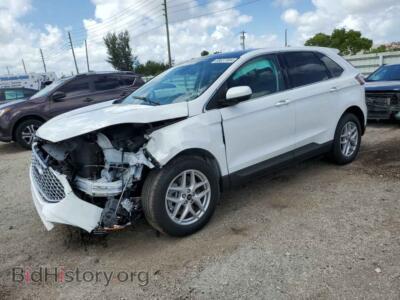 2024 Ford EDGE SEL, белый — VIN 2FMPK4J90RBA29034, Copart