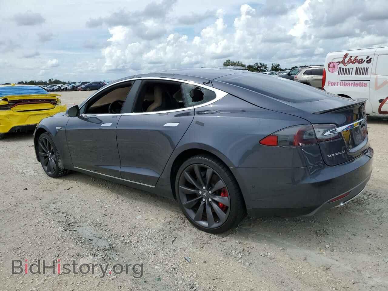 2014 TESLA MODEL S - VIN: 5YJSA1H28EFP66178 - Photo 2