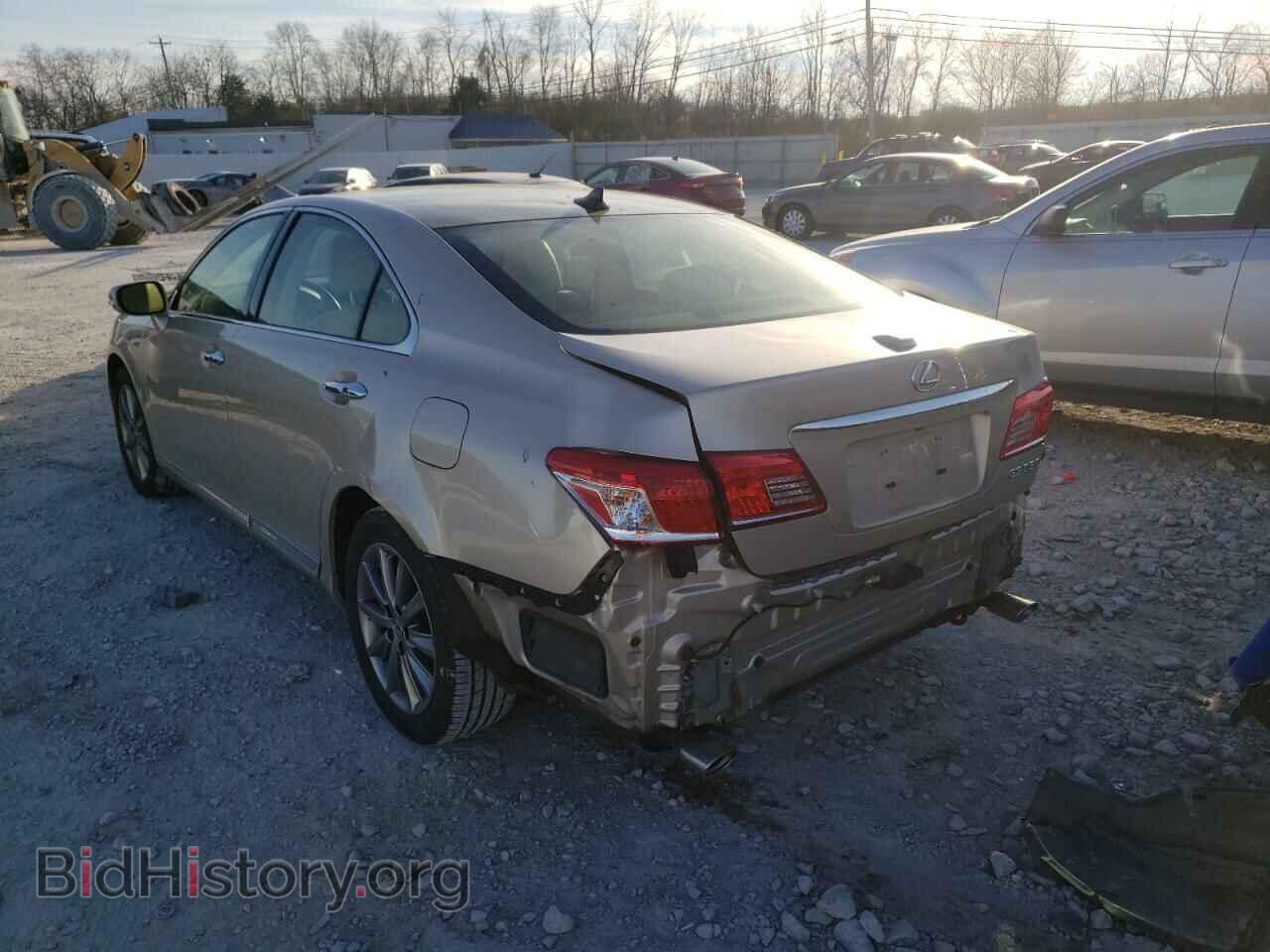 2012 LEXUS ES350 - VIN: JTHBK1EG5C2510172 - Фото 2