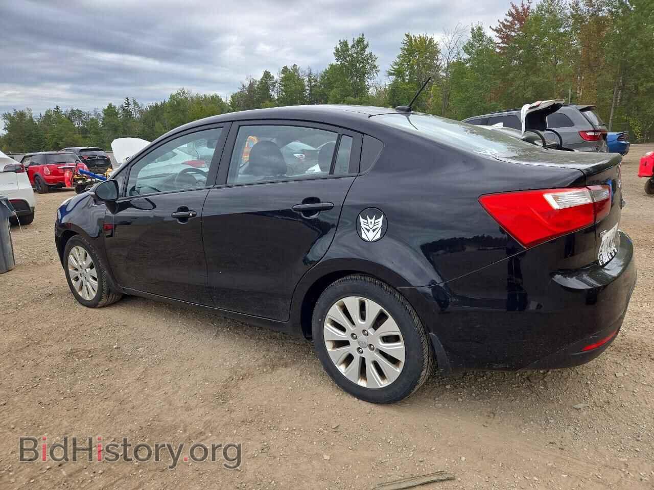 2012 KIA RIO - VIN: KNADN4A30C6043030 - Фото 2